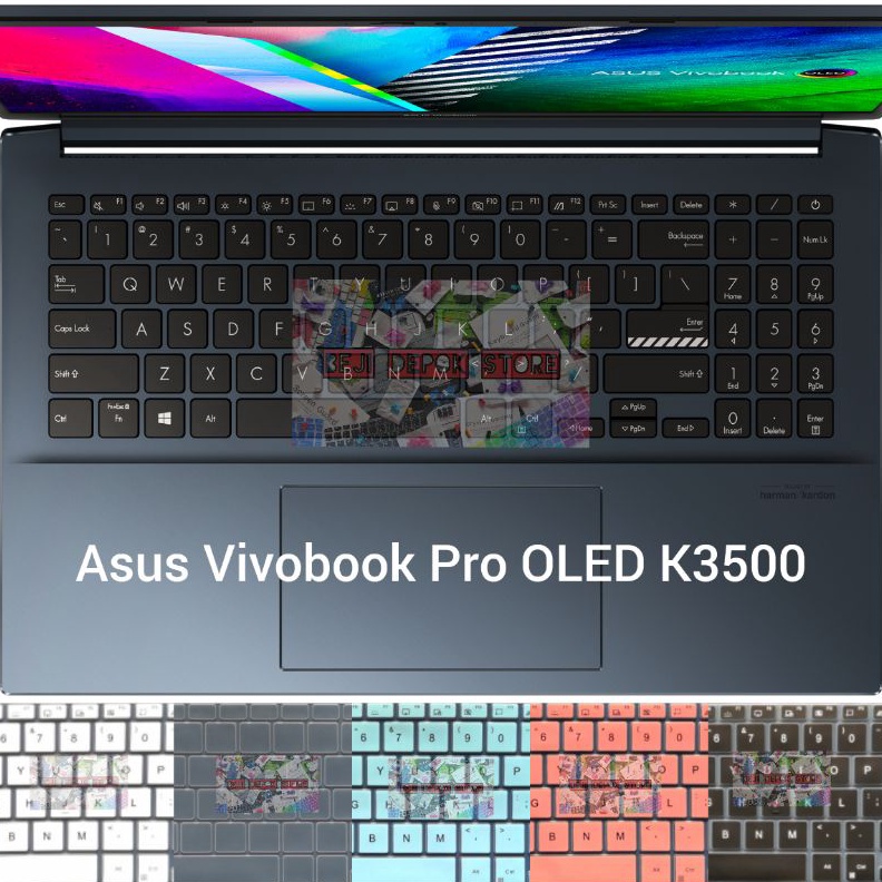 MAKSIMAL keyboard Protector Asus Vivobook Pro 15 OLED K35 Pro 16X OLED N76