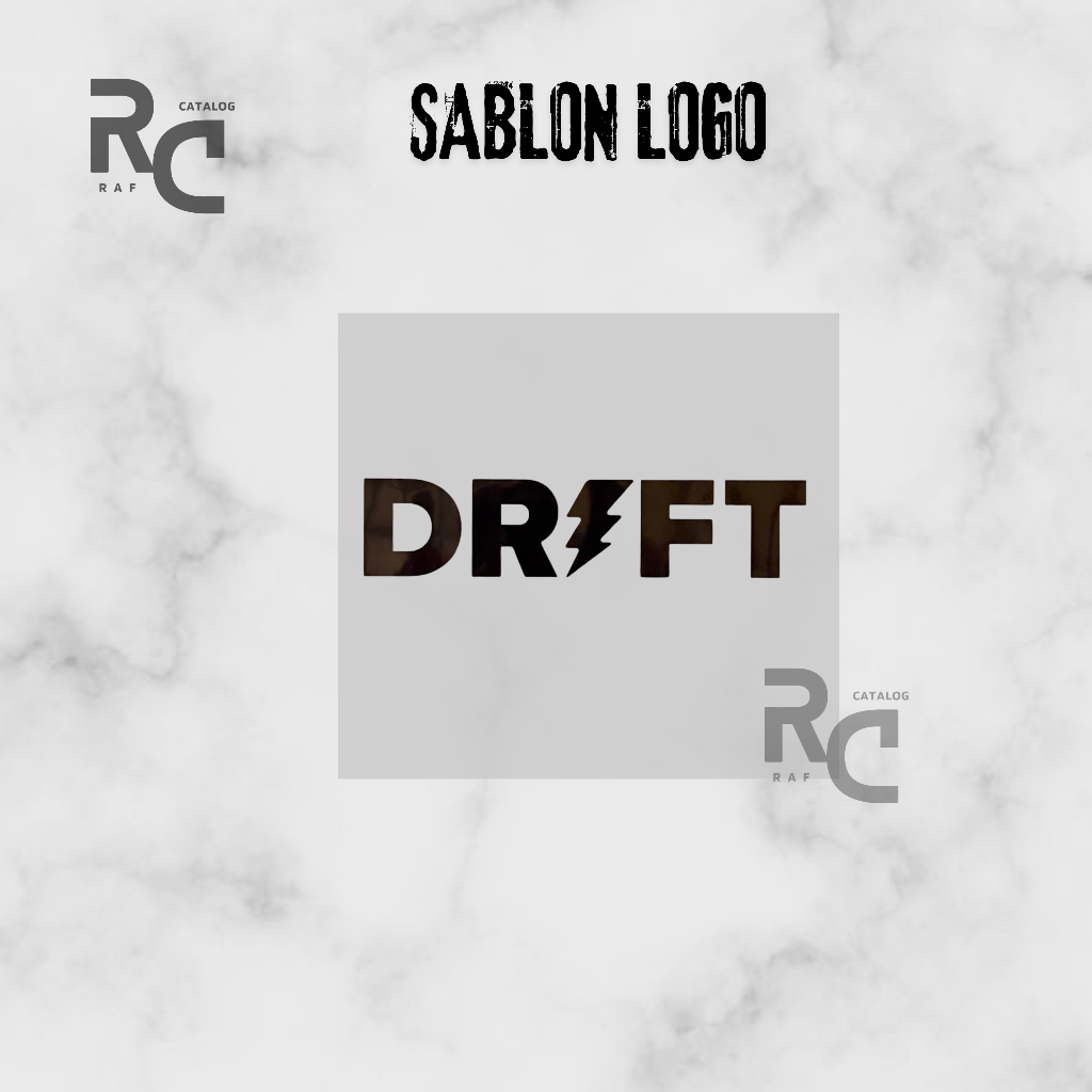 

Sablon Stiker DTF Sablon Setrika Logo Drift Jenis Sablon DTF berkualitas tahan lama