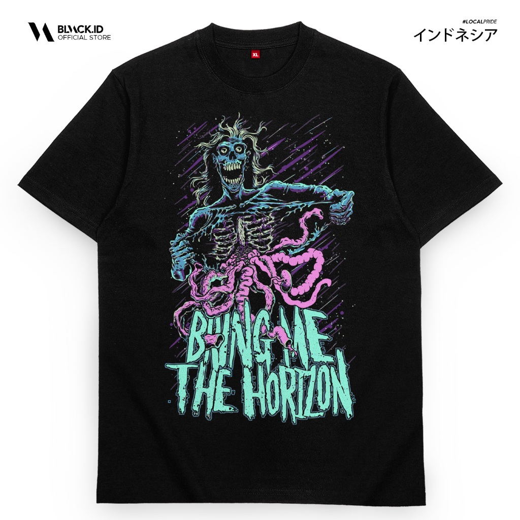 BLVCK.ID Kaos Band Bring Me The Horizon BMTH Zombie Drop Dead