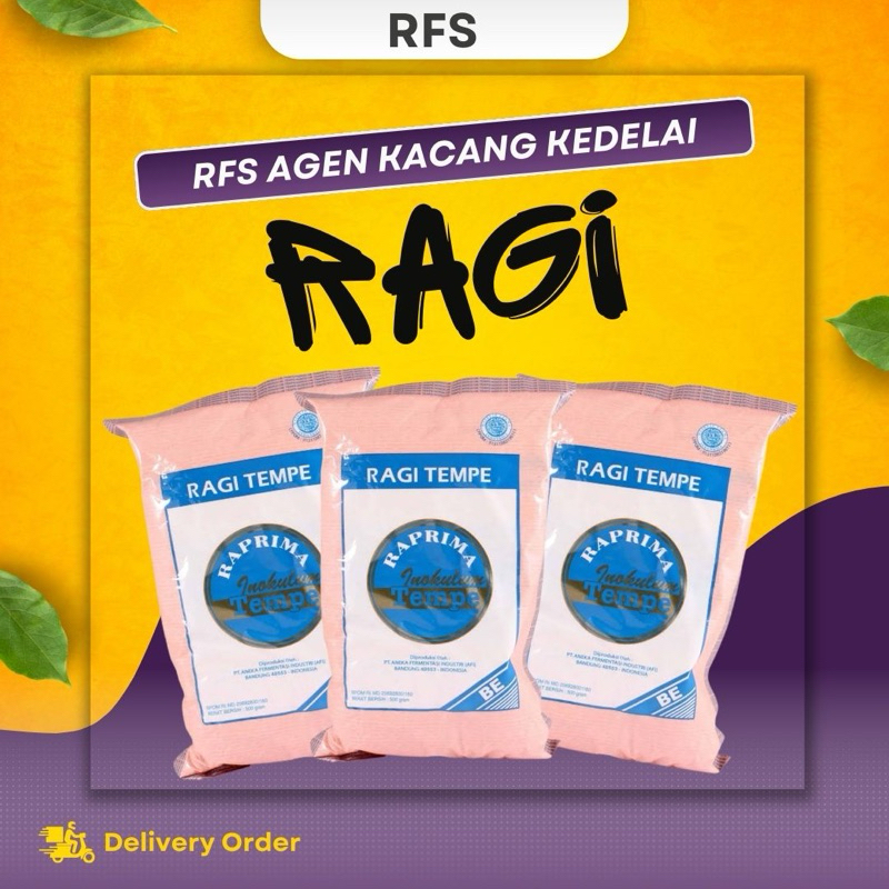 Ragi Tempe Raprima - Ragi untuk pembuatan tempe bibit tempe