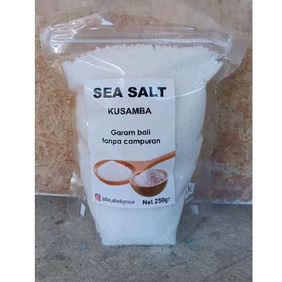 

250g KUSAMBA Sea Salt- Garam bali organik