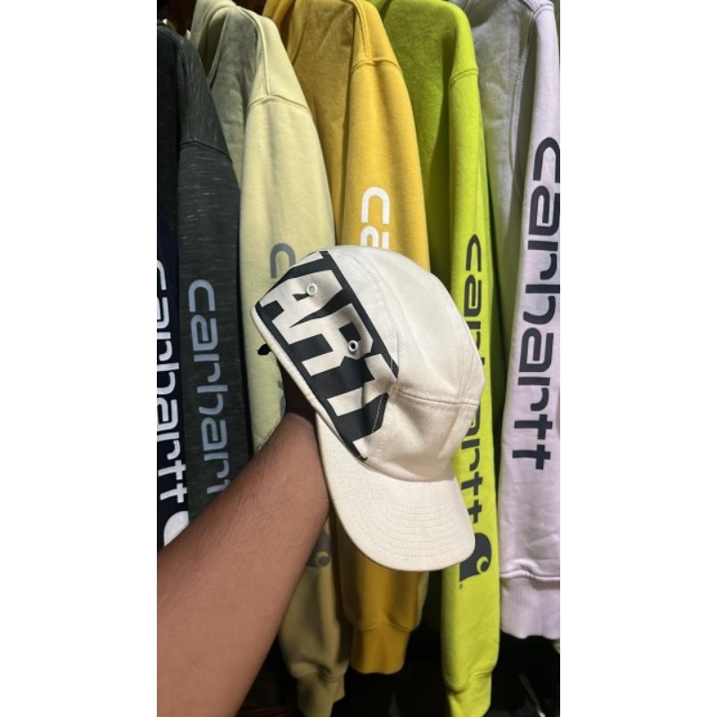Topi Carhartt script starter cap 5panel