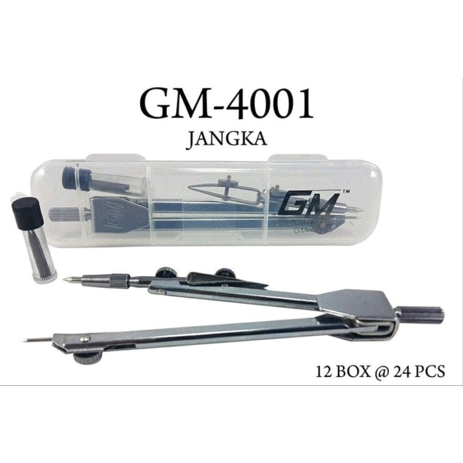 

JANGKAR STAINLESS STEEL/ JANGKAR BAZIC NO 4007/ ANTI KARAT/JANGKA MATHEMATIC SET