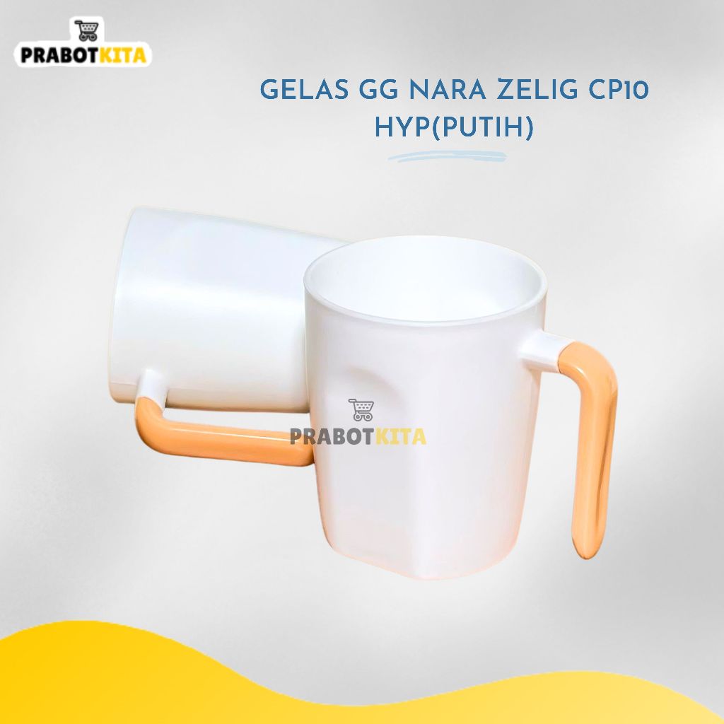 Gelas Nara Warna Pastel/ Mug Gelas Aesthetic Putih/ Gelas Estetik Putih