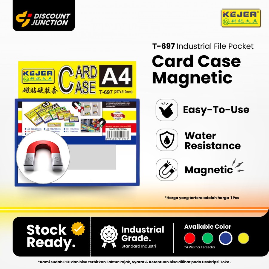 

Kejea Magnetic Card Case A4 A3 A5 A6