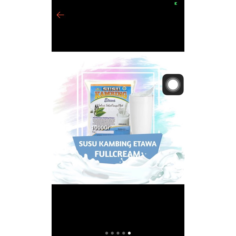 

susu kambing etawa 100 gr fullcrame