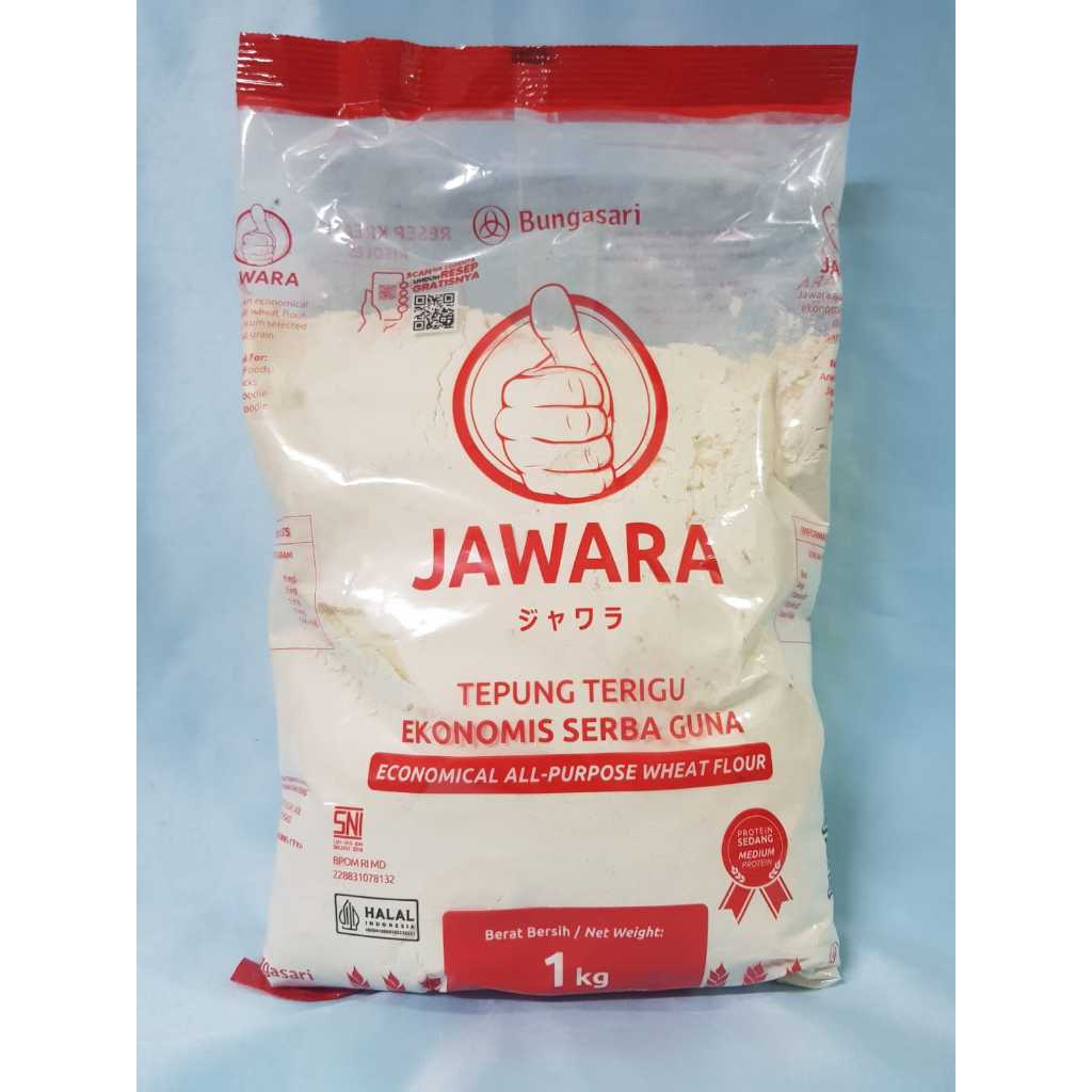 

tepung terigu jawara 1 kg/Tepung Serbaguna