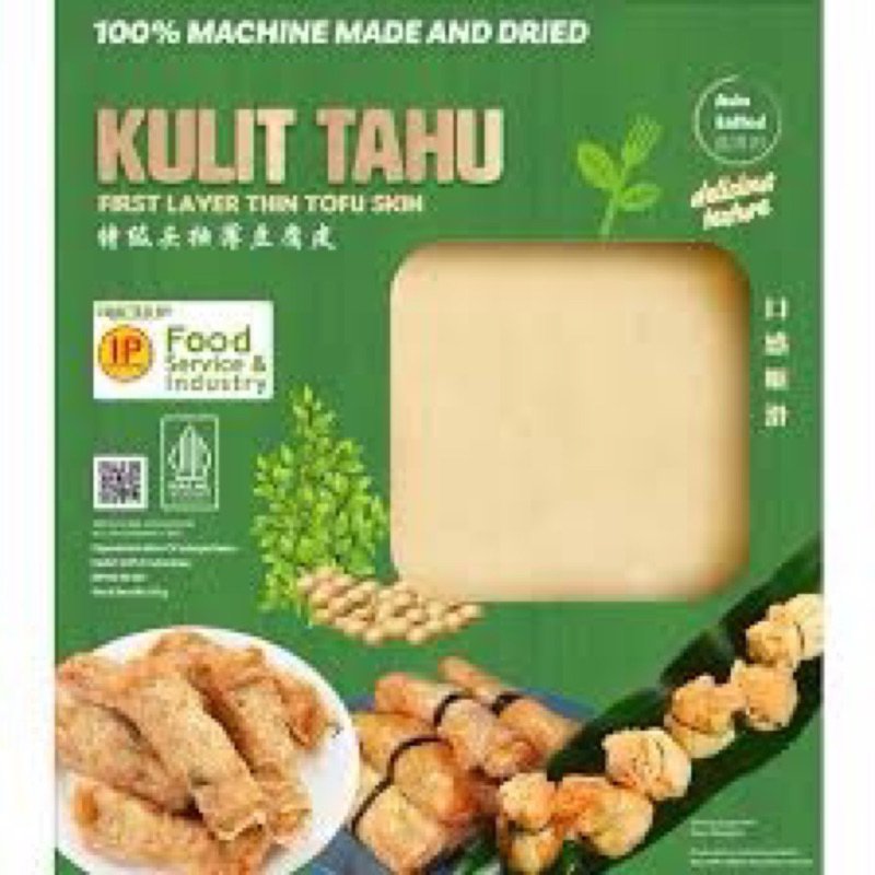 

kulit tahu first layer thin tofu skin 70*70 50gr