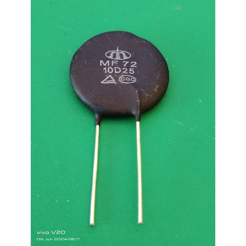 NTC 10D-25 body besar ntc thermistor 10 ohm  type 10d - 25