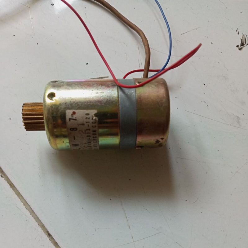 dinamo DC+ gear dan encoder