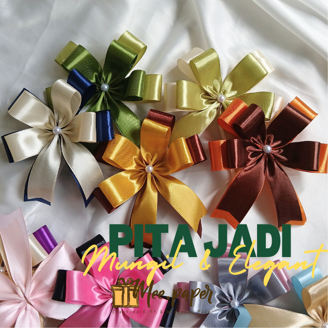 

Pita Jadi, Pita Hampers, Pita Parcel, Pita Kado, Pita Satin Double