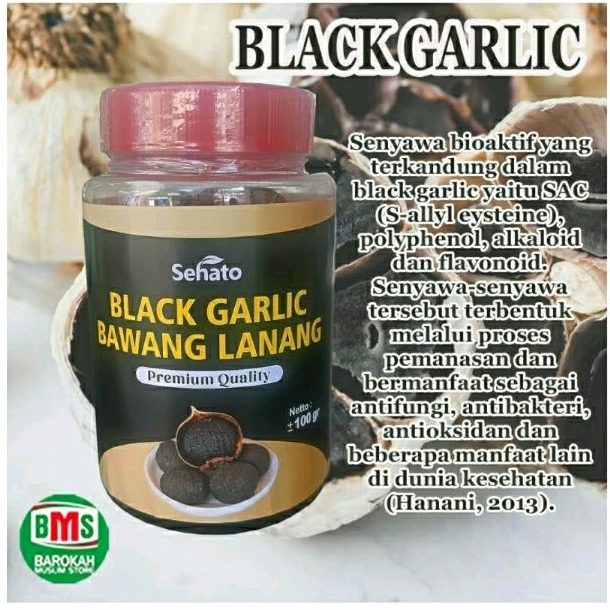 

BLACK GARLIC BAWANG LANANG 100gr