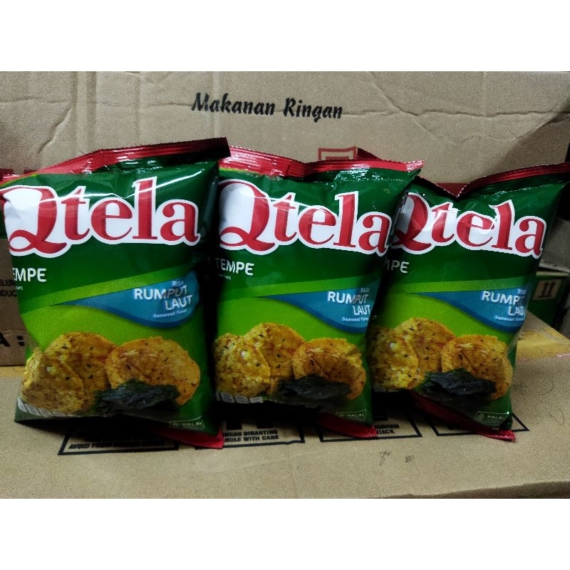 

Qtela tempe rumput laut 55gr