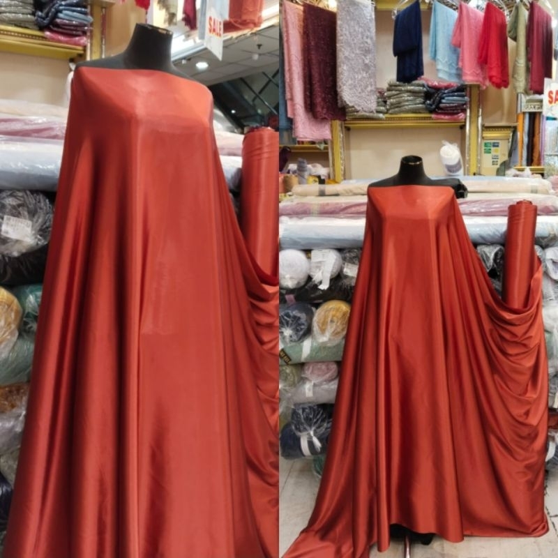 (COD)Bahan  Kain silky Yamaha Montana terbaru/bahan kain silky Montana