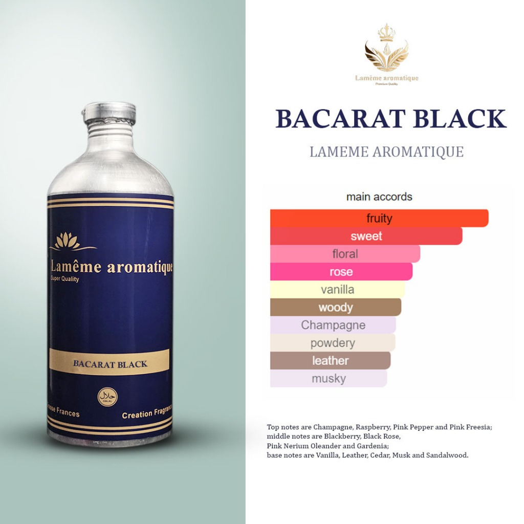 BIBIT PARFUM MURNI BACCARAT BLACK
