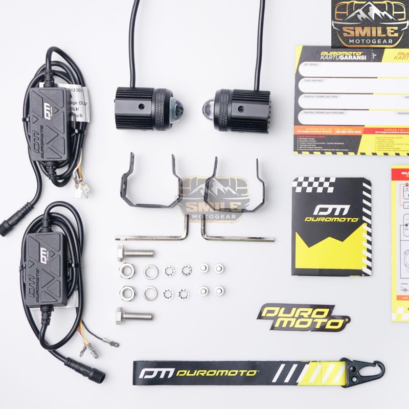 LAMPU DUROMOTO M1 LAMPU TEMBAK LED FOGLAMP MOTOR MOBIL 30W