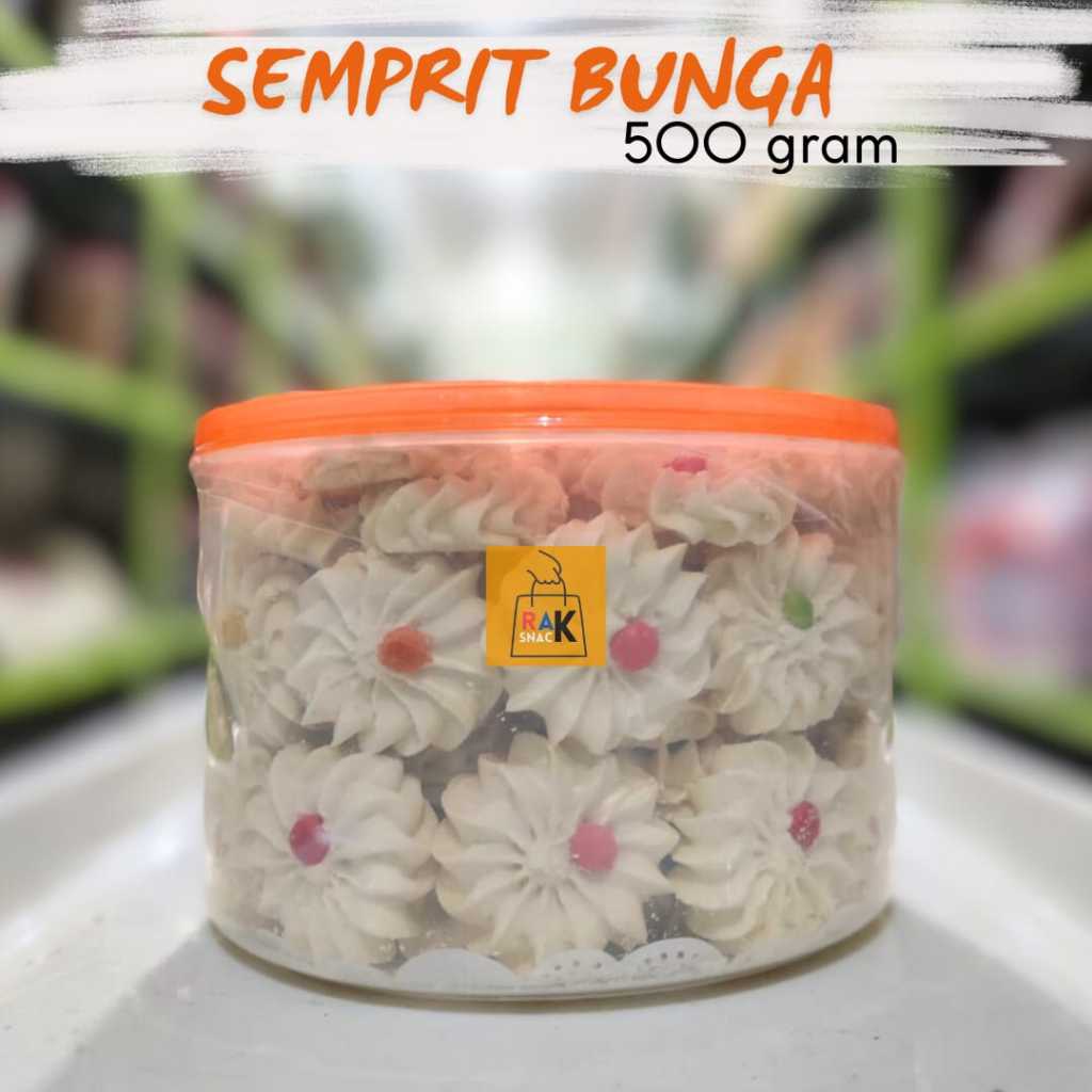 

Kue Semprit Bunga 500gr | Snack Murah Kemasan Ekonomis