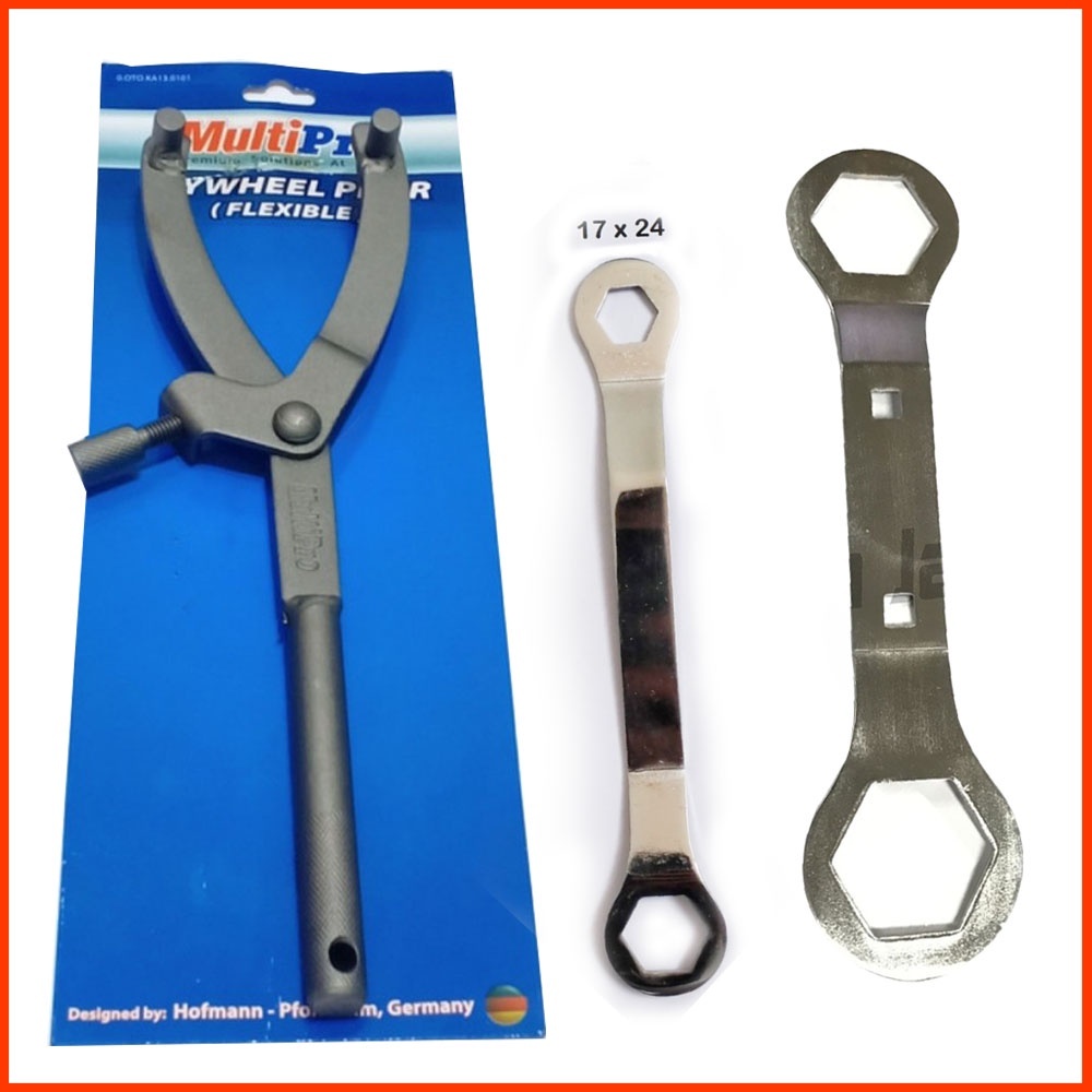 YKD TERMURAH 3 SET Paket set 3pc Tracker CVT Multipro Kunci mur CVT 39x41 Kunci klep 17x24 BISA COD 