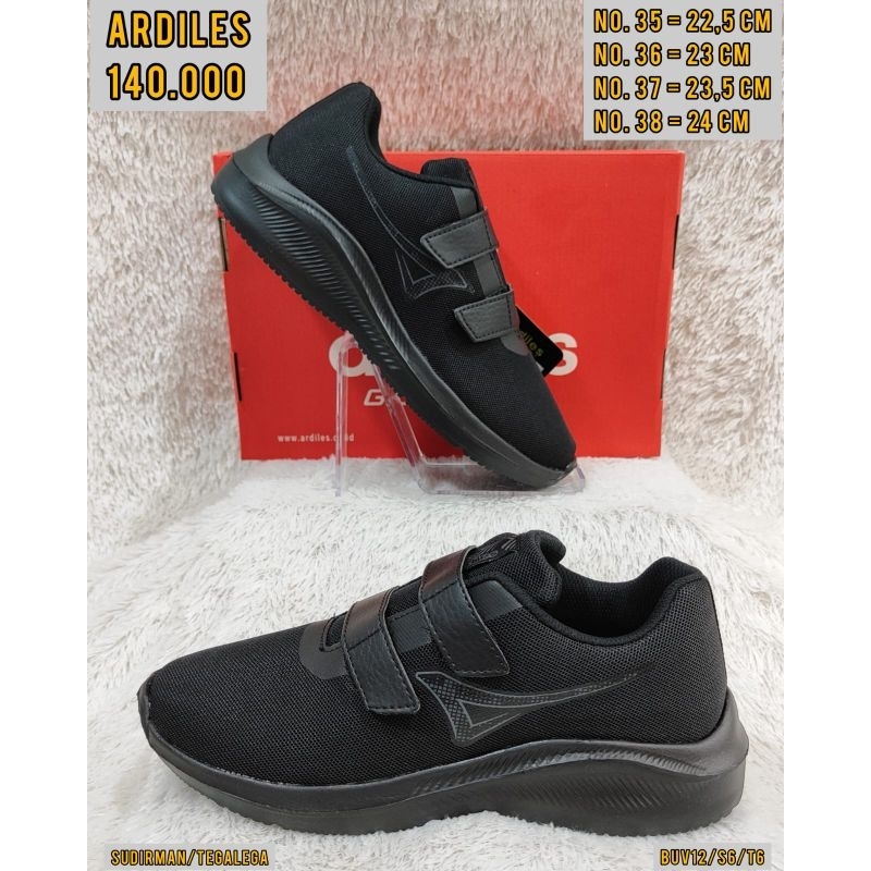 SEPATU SEKOLAH ARDILES FULL HITAM/ SEPATU SEKOLAH SD/ SEPATU SEKOLAH HITAM/ SEPATU SEKOLAH ARDILES