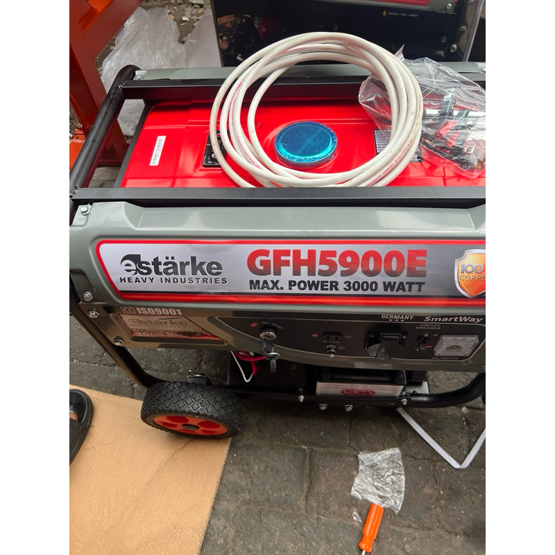 Genset Generator Listrik Starke GFH-5900E 3000 Watt