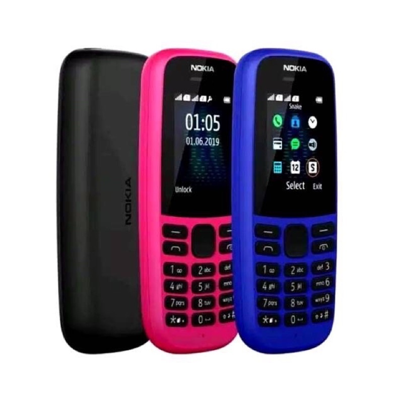 COD Nokia 105 2019 Dual Sim bahasa indonesia suara besar