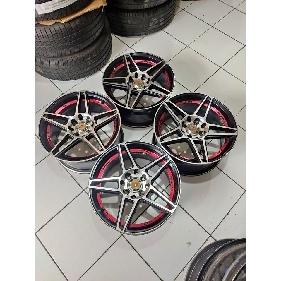 Velg Mobil Bekas DENON R15 Vios Avanza Xenia Sigra Swift Splash Etios