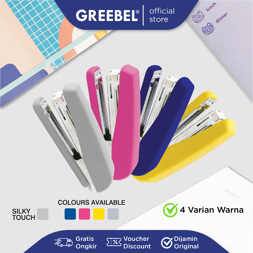 

GREEBEL STAPLER HD-45 /Staples/Cekrekan /Jegrekan/Stepler/jepretan kapasitas 16 kertas