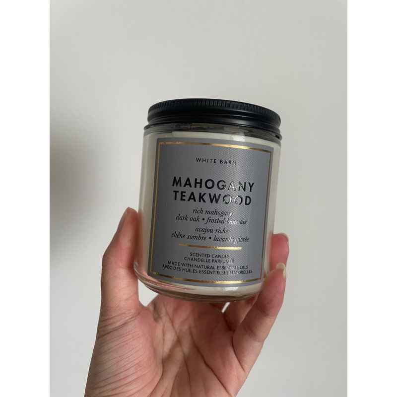 Bath & Body Works Scented Candle - Mahogany Teakwood
