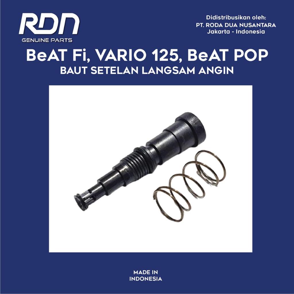 Baut Langsam Setelan Angin Vario 125, beAT FI Original