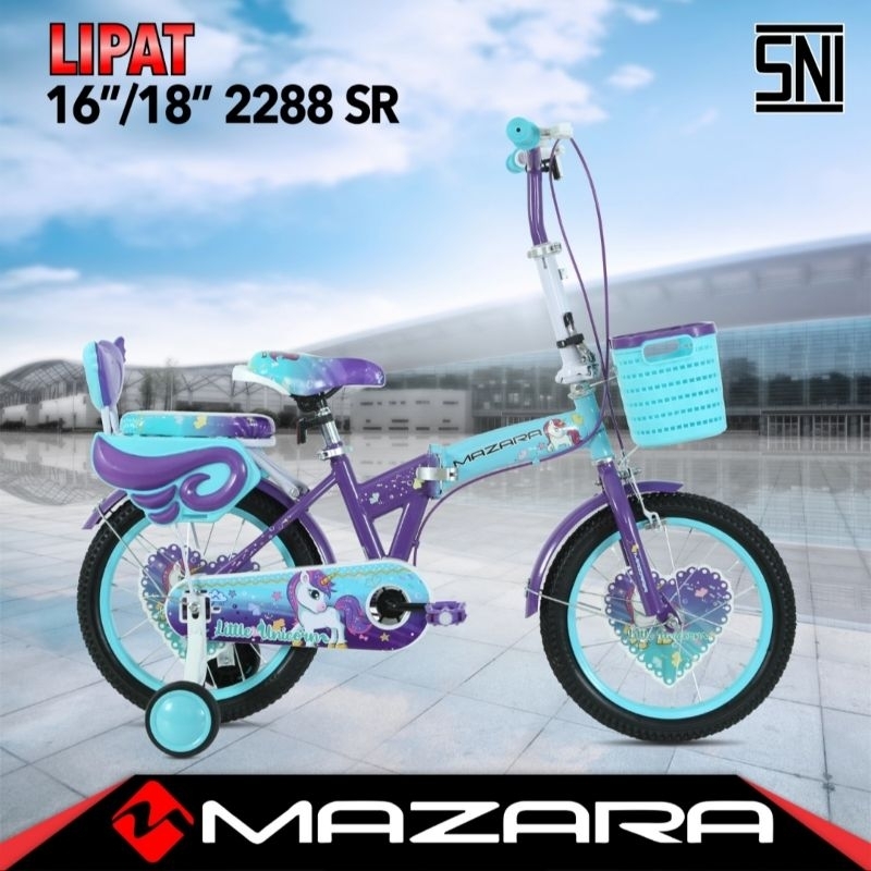 Sepeda Anak Lipat MAZARA 18Inch