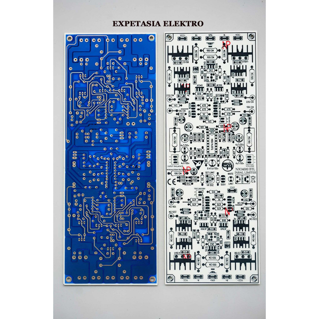 PCB NX14000 BTL INBAL LIMITER FR4