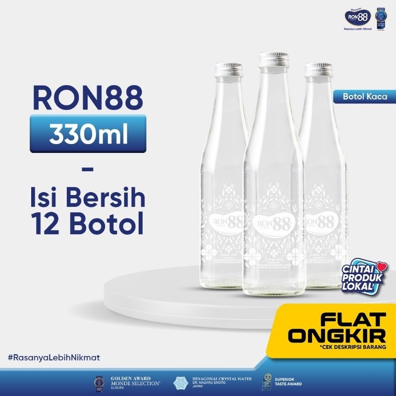 

Ron 88 Botol Kaca 330ml (isi 12 Botol)