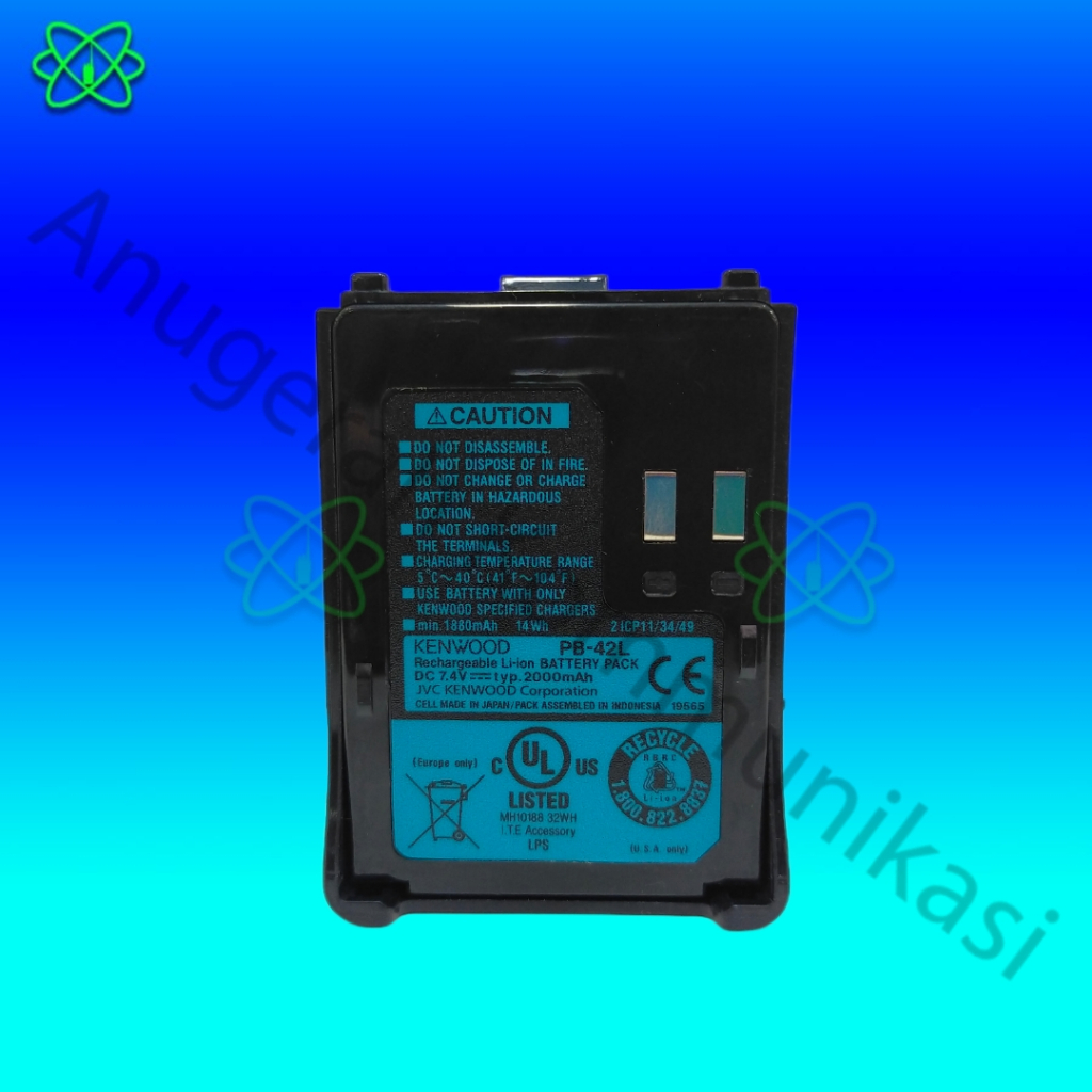 BATERAI HT KENWOOD PB-42L BATTERY HT KENWOOD PB42L PB 42 L