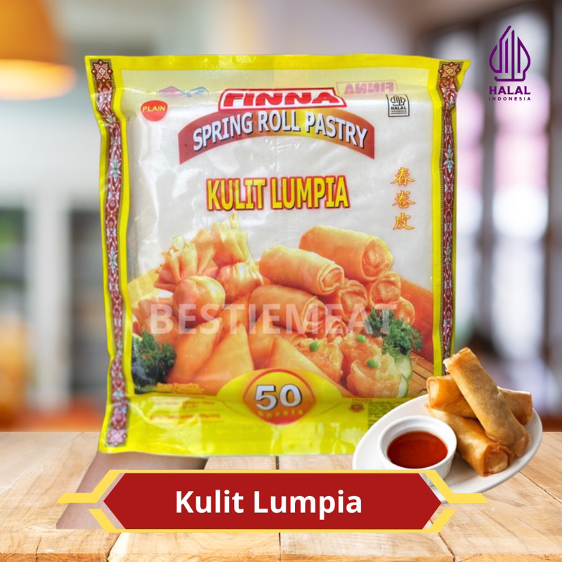 

Finna Kulit Lumpia/ Kulit Spring Roll Pastry Isi 50 Lembar