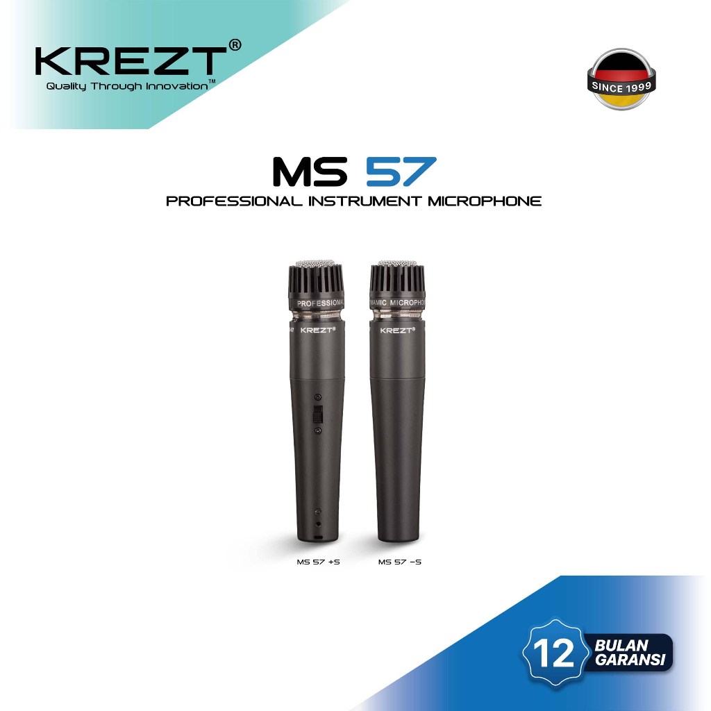 KREZT MS-57 Legendary Instrument Microphone Dynamic