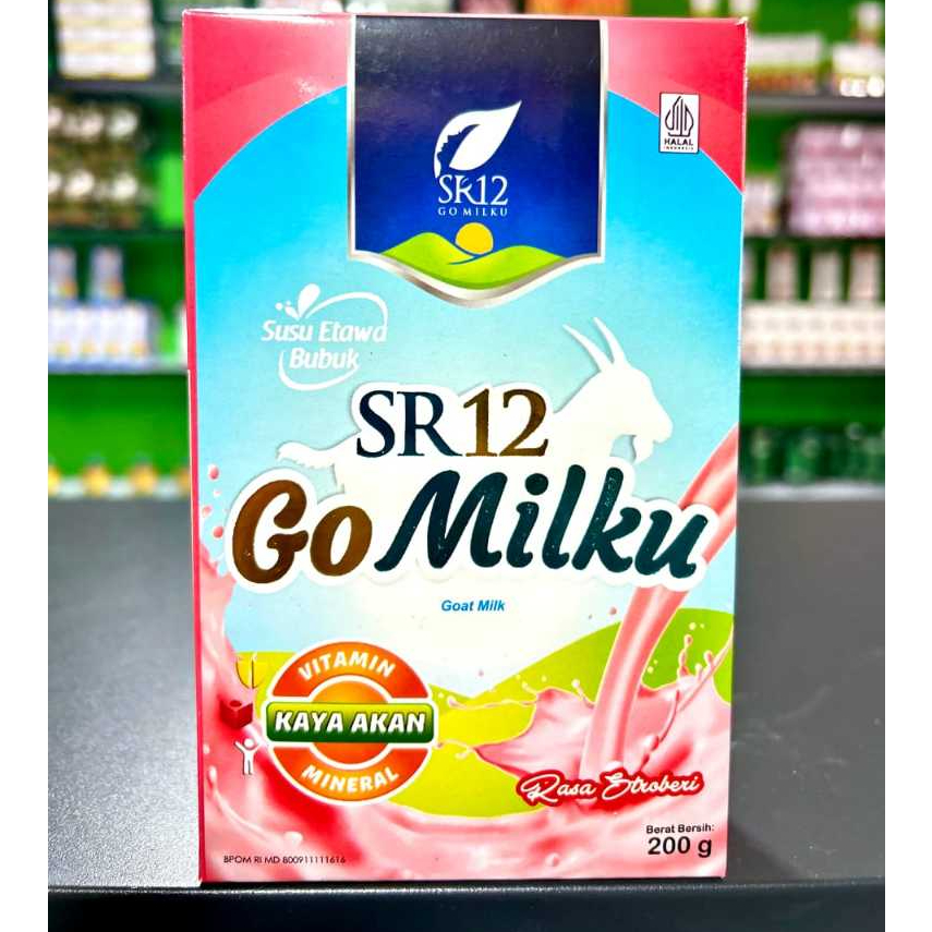

GO MILKU STRAWBERRY SR12- Halal Susu Kambing Etawa Premium Meningkatkan Kesehatan Inmun Aman Bumil Busui