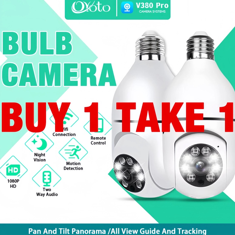 KODE R9G OYOTO Buy 1 Take 1 V38 Pro CCTV Bohalm Kamera 18P Smart Wifi 36 PTZ Panoramic Remote Viewin