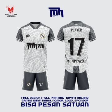 BAJU JERSEY FUTSAL/BOLA FULL PRINTING FREE CUSTOM DESAIN (FREE NAMA DAN LOGO-LOGO)