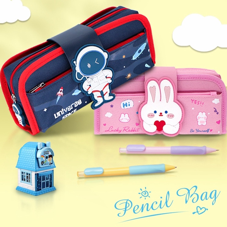 

KODE B95O TXS45 TEMPAT PENSIL 2in1 KOTAK PENSIL TEMPAT PEN KOTAK PEN TEMPAT PENSIL WARNA TKM