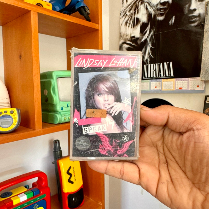 Kaset Pita / Tape / Walkman Segel NOS Lindsay Lohan Speak Original 100% Berfungsi / Tested Indonesia