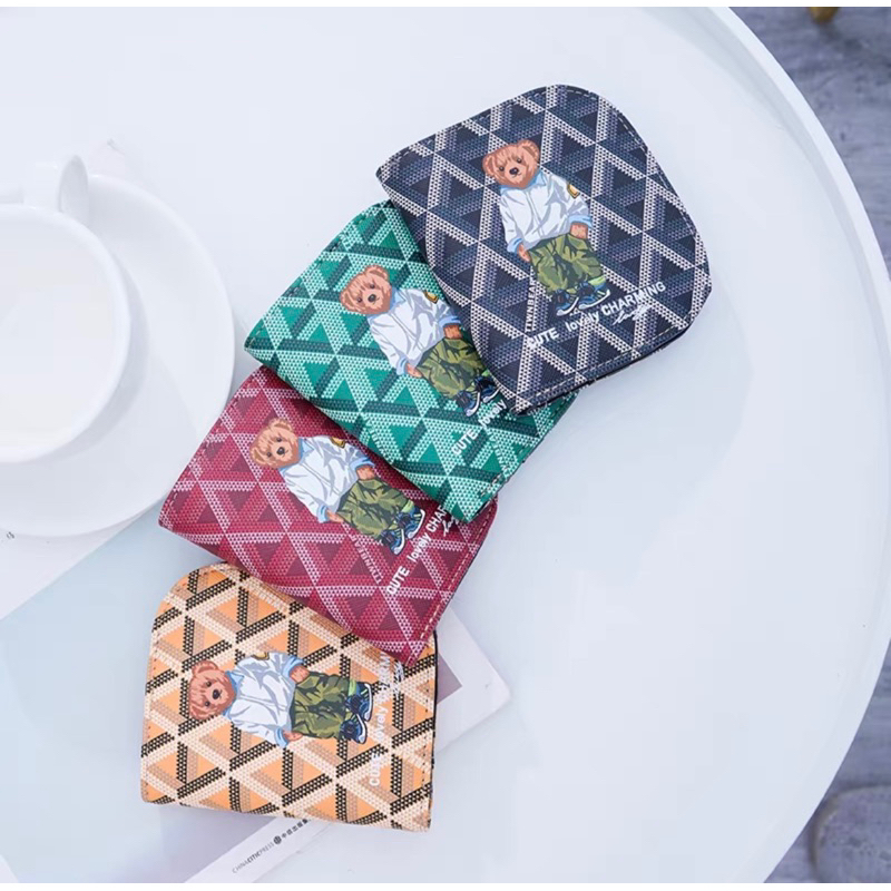 Dompet Lipat Wanita Anak Bear Dompet Kecil Import