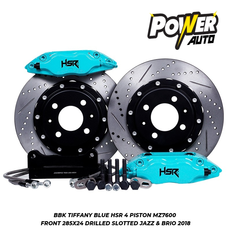 BBK ( Big Brake Kit) merek HSR untuk mobil Honda Brio/Jazz 4piston
