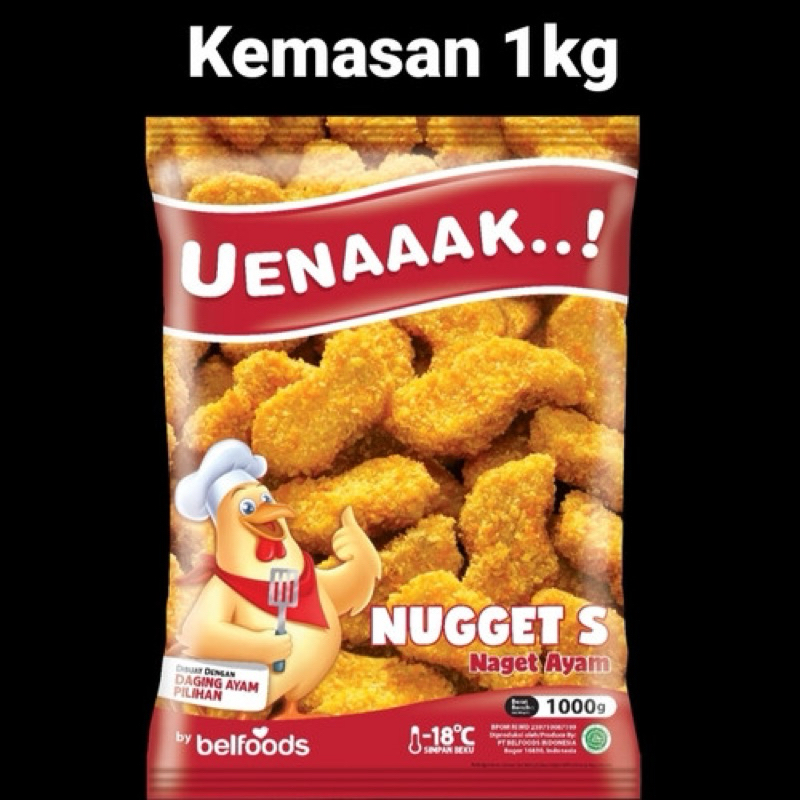 

Belfoods Uenaaak Nugget S Ayam 1kg