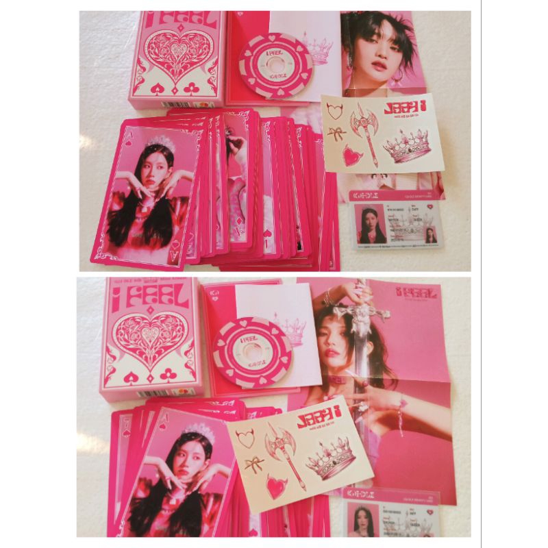 Album Only Gidle I Feel Queencard Queen Ver Miyeon Minnie Soyeon Yuqi Shuhua