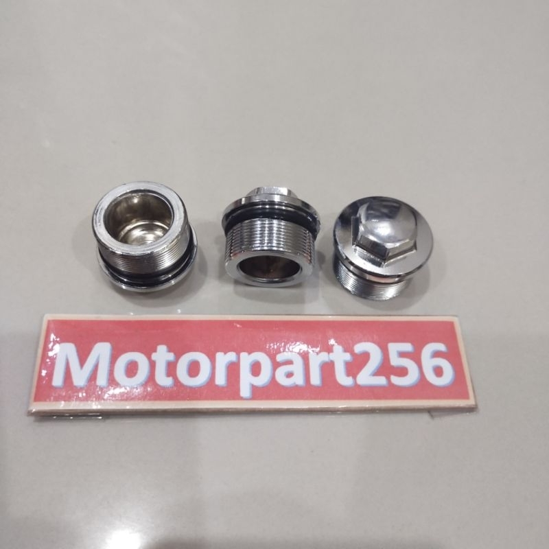 Baut tutup as shock depan  27 Mm Tiger Verza CBR150 CB150 R Satuan