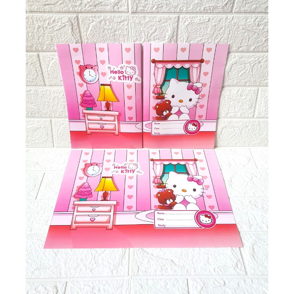 

(ISI 20 LEMBAR) Sampul Buku Hello Kitty Tebal Kuarto ( Ukuran BUKU SIDU)