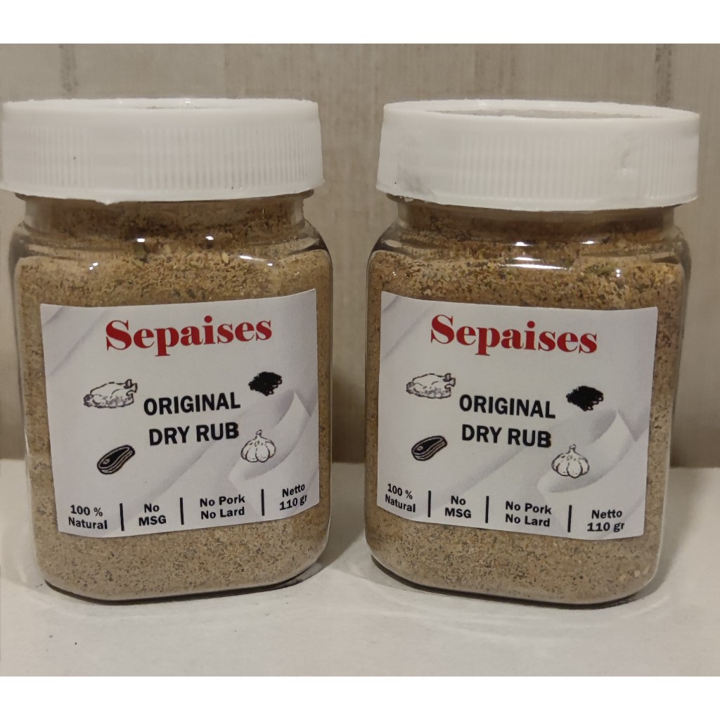 

SEPAISES Original Dry Rub Bumbu Marinasi Serbaguna