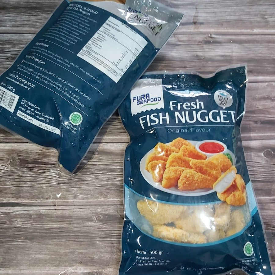 

Fura Fresh Fish Nugget Naget Ikan 500gr