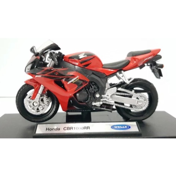 PRODUCT TERMURAH Diecast Motor Welly Skala 18 Honda CBR 1RR
