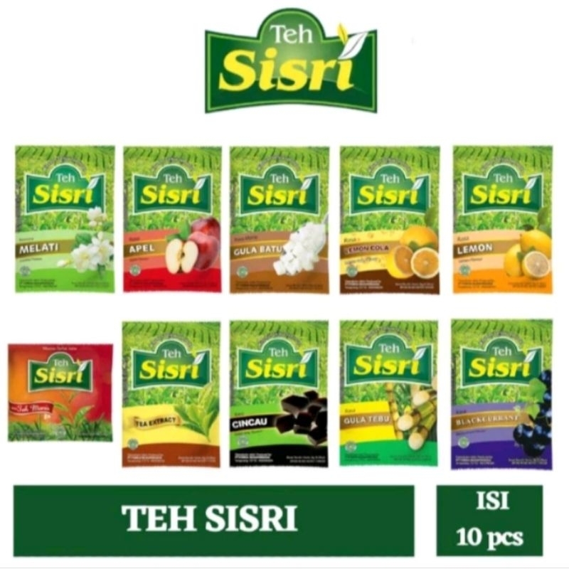 

Teh Sisri Minuman Serbuk Perenceng Isi 10 Pcs